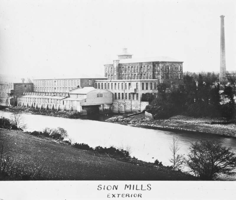 Exterior: Sion Mills, Co Tyrone. By river.