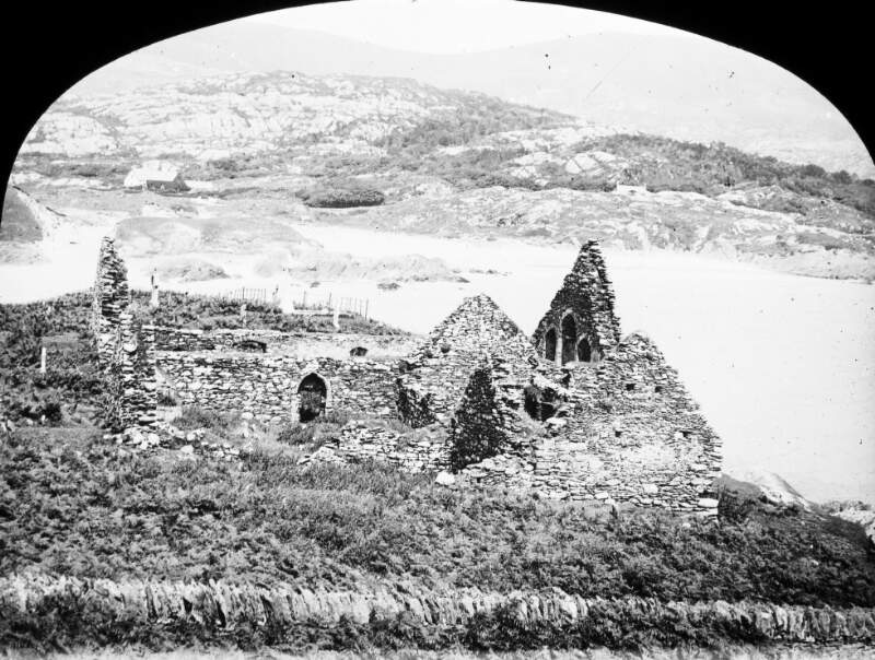 Derrynane Abbey ruins.