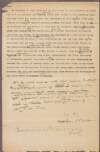Draft typescript letter with manuscript corrections from Éamon De Valera about the work of the Committee of One Hundred on Ireland, and the intimidation in Ireland of witnesses to British atrocities,