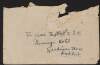 Envelope addressed to Terence MacSwiney, Fleming's Hotel, Gardiner Place, Dublin,