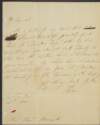 Letter from John Fitzgibbon, 1st Earl of Clare, to Rev. Charles Manville regarding mutual acquaintances,
