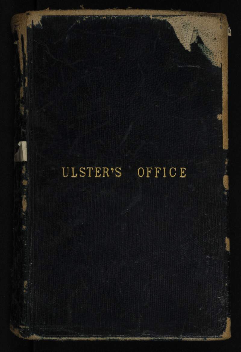 Fisher Mss [Dublin Diocesan Marriage Licenses] Vol. 1,