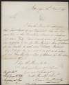 Letter from General Alex Maitland to Sir George Yonge, Secretary at War, concerning an application for leave of absence from a Lieutenant Power in Maitland's regiment,