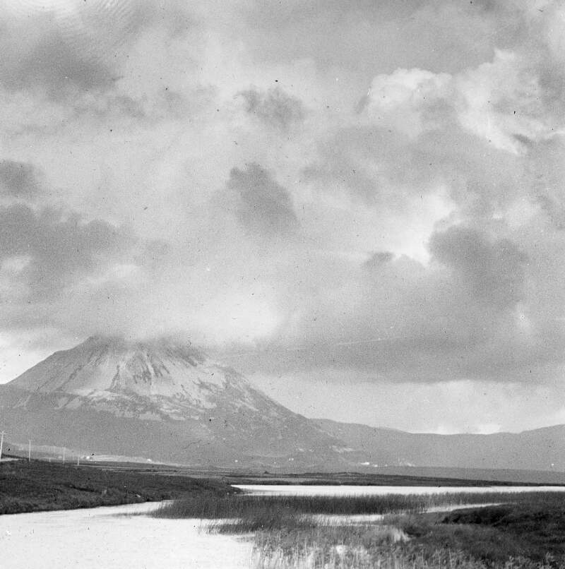Landscape with Errigal mountain, Co. Donegal