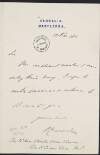 Letter from O'Conor Don [Charles Owen O'Conor] to unknown recipient, enclosing a letter or article,