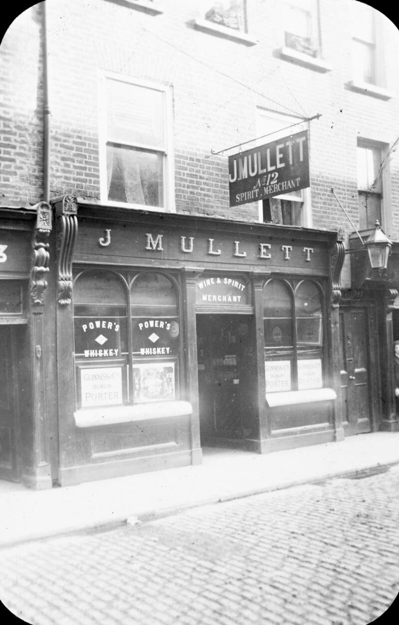 J. Mullet's public house, Guinness Porter sign.