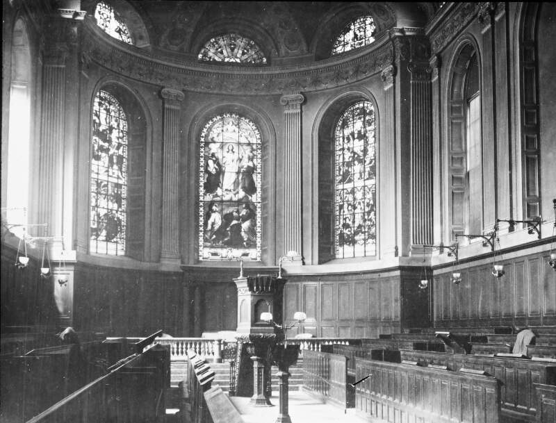 Chapel, Trinity College, Dublin.