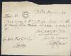 Letter from James Caulfeild, Earl of Charlemont, Dublin, to John Nesbitt, London, requesting payment of Mr.William, lawyer,