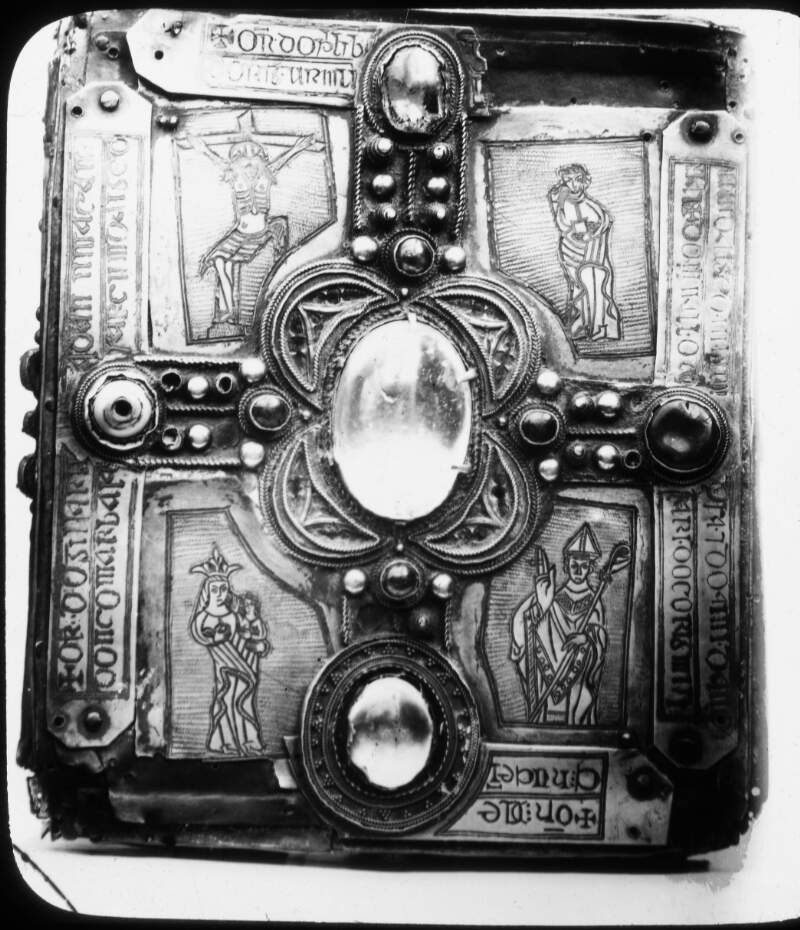 Shrine of Stowe Missal - silver jewelled frontpiece.