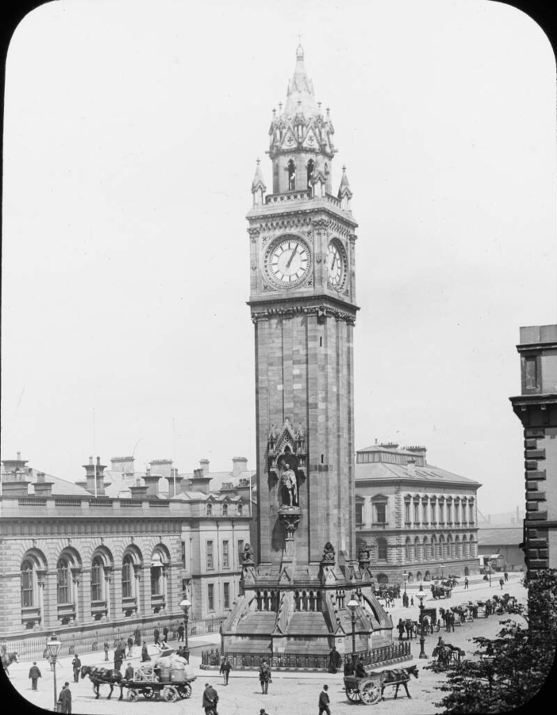 Albert Memorial, Clock Tower, Belfast. Co. Antrim.
