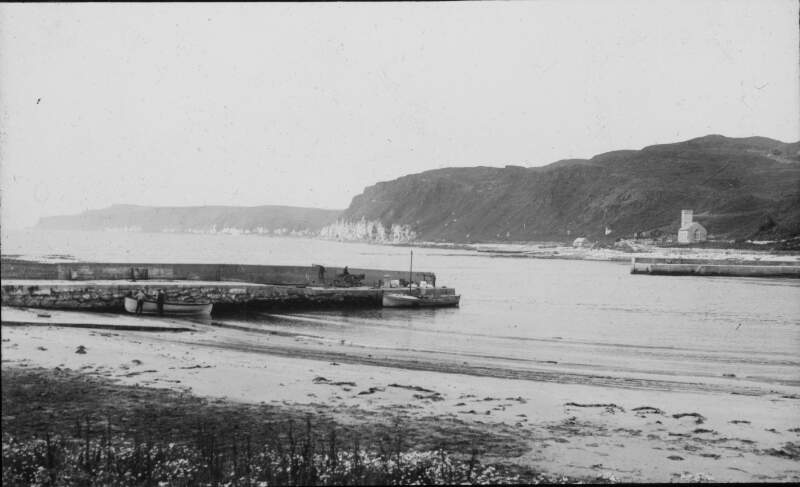 The Harbour and Church Bay, Rathlin Island.