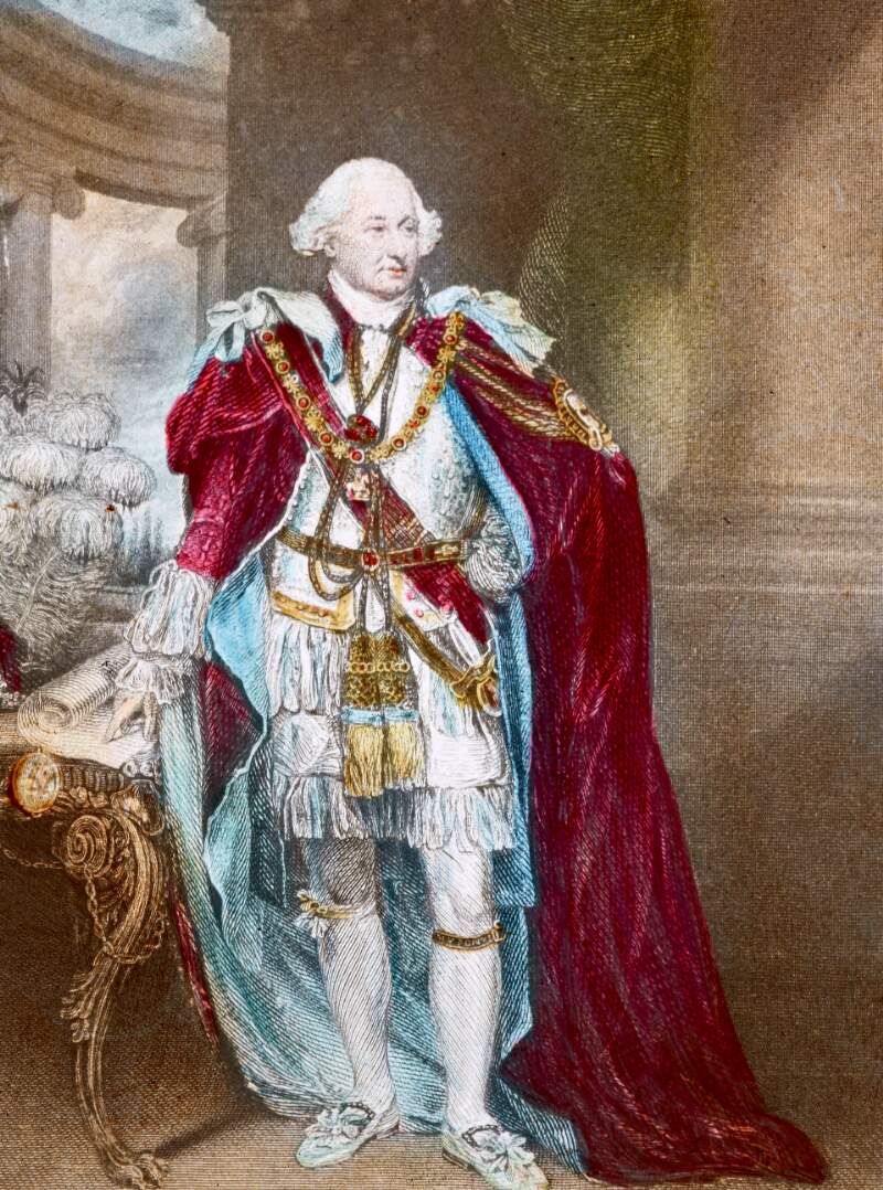 Detailed etching: Marquis Cornwallis.