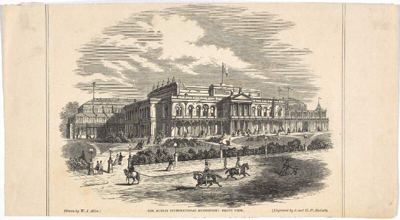 The Dublin International Exhibition, front view