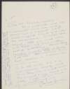Letter from Clotilde Inez Mary Graves, [Richard Dehan], to Malcom Watson, discussing a four act romantic comedy,