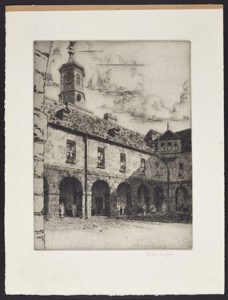 [Another view of the quadrangle, or 'piazza']