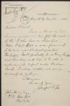 Letter from Joseph F. Fox to John Devoy regarding the 'Irish Nation' newspaper,