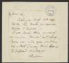 Letter from Edward George Earle Bulwer-Lytton, to unidentified recipient, returning books that he had borrowed,