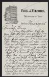 Letter from R. J. Kennedy to John Devoy glad that he is well,