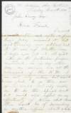 Letter from  William Francis MacKey Lomasney to John Devoy volunteering for a mission,