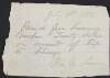Receipt for 20 Dollars from Lawrence to William Francis MacKey Lomasney,