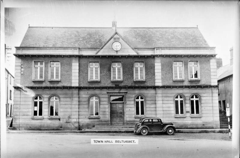 Exterior view of the Town Hall, Belturbet, Co. Cavan