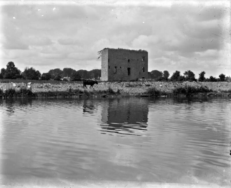 View of a Ruin on the River near Athy, Co. Kildare