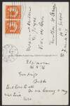 I.ii.14. Postcard: from James Joyce, Turist Hotel, Vestre Boulevard 8, Copenhagen to Giorgio and Helen Joyce,