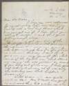 Letter to William J. Gogan in Mountjoy Prison from his son Dick [Richard Gogan] giving news about the family,