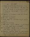 Black exercise book including general notes on teaching; extracts from exercise books, notes and doodles related to teaching Irish and shorthand notes on a report from the "Uniform Sub-Committee",