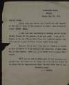 Copy of letter from J. J. [Seán] Heuston to Mr. Walsh from Kilmainham Prison,