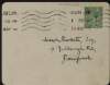 Postcard from Peter O'Brien to Joseph Mary Plunkett letting him know he will visit him,