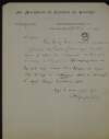 Letter to Éamonn Ceannt from Criostóir Ó Monacháin, of the Gaelic League, hoping to put forward Ceannt's name for some work,