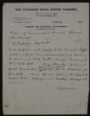 Draft order of Commandant Thomas MacDonagh to battalion adjutants of the Irish Volunteers,