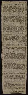 Newspaper cuttings of Alice Milligan's poetry and letters, articles,