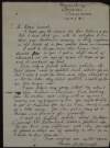 Letter from Peadar O'Domhnaill to Áine Ceannt regarding her husband Éamonn Ceannt and a speech he made in Connemara in 1915 ,