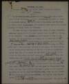 Annotated typescript draft of short story 'The piper of grit (Paudeen Breathnach who safely passed through the snakes)',