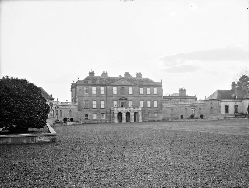 Bessborough House, Piltown, front, distant