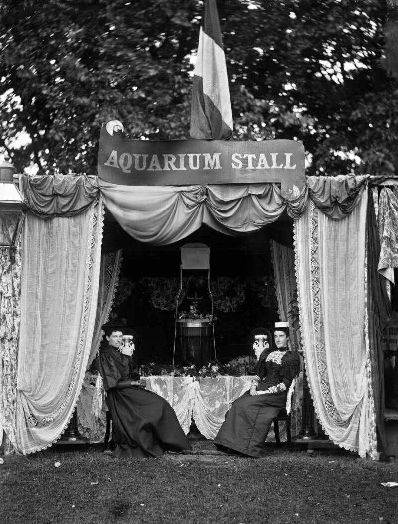 Aquarium stall, Mrs. Green