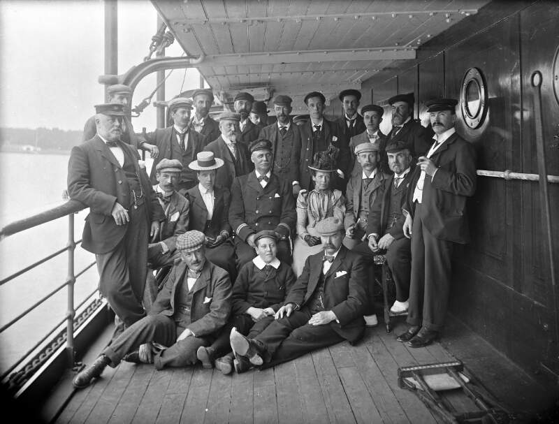 Group taken on board S.S. Skerryvore