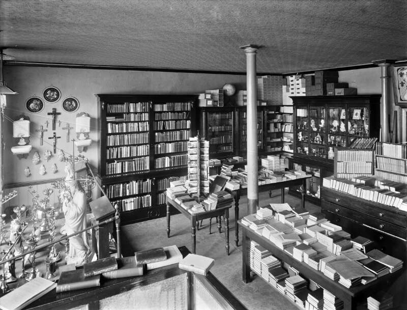 Messrs Gill, Quay, Waterford, interior of shop