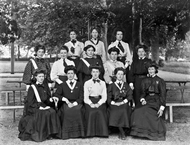 Ursuline Convent, Waterford, group of boarders.