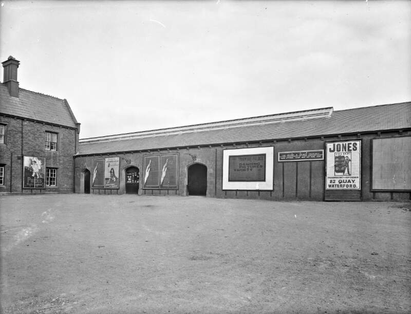 Tramore train station, advertisments. : commissioned by Messrs Eason & Son, Dublin,