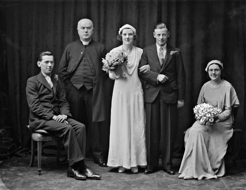 Wedding group : commissioned by Mr. Shanahan, 49 Johns Street, Waterford