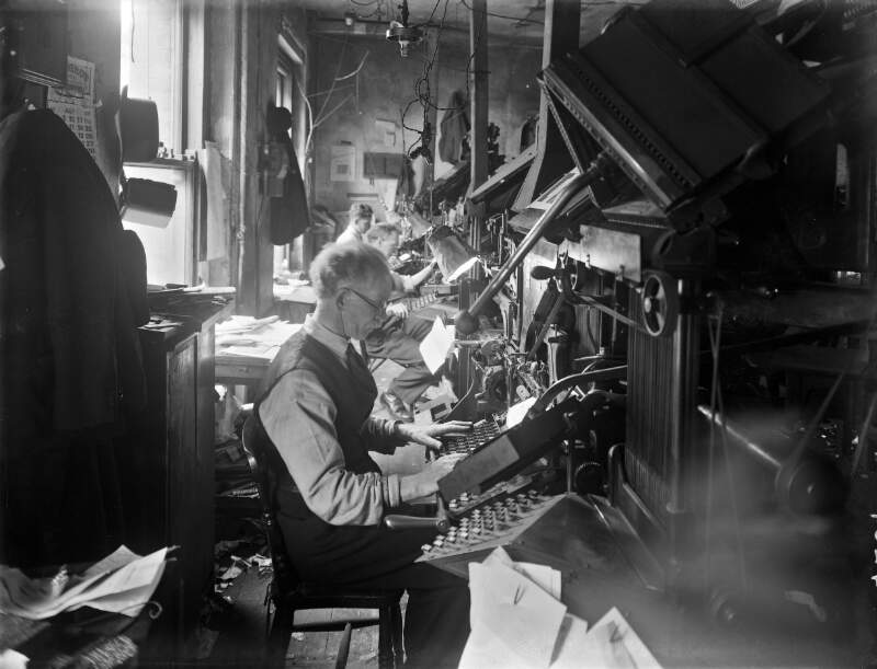 Waterford News Ltd., linotype machines