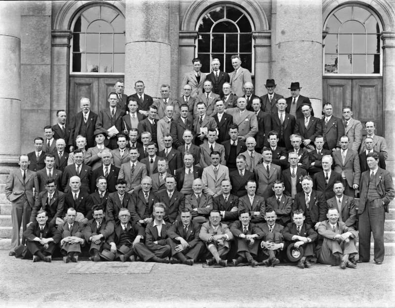 Delegates at Irish Transport & General Workers' Union Congress, pictured outside Waterford Courthouse