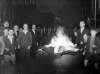 Dr. Douglas Hyde Installed as President Of Ireland: Bonfires In Street.