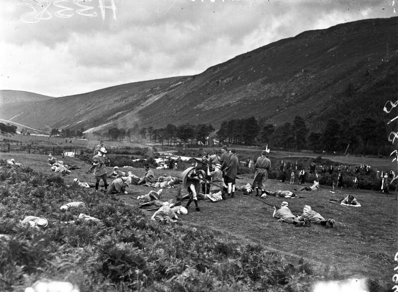 Pageant taking place in Glenmalure