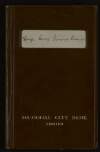 Brown account book for Áine Ceannt with the National City Bank,