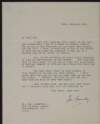 Letter from Joseph Connolly to Joseph McGarrity regarding the death of Brian De Valera and enclosing a copy of a letter (included) that he has written to Senator Seán MacEllin regarding a permanent position for the husband of Nora Wren,