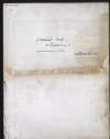 Notes titled "Electrical Tests of Experiments", by W.A. Mitchell, with charts, calculations and diagrams,